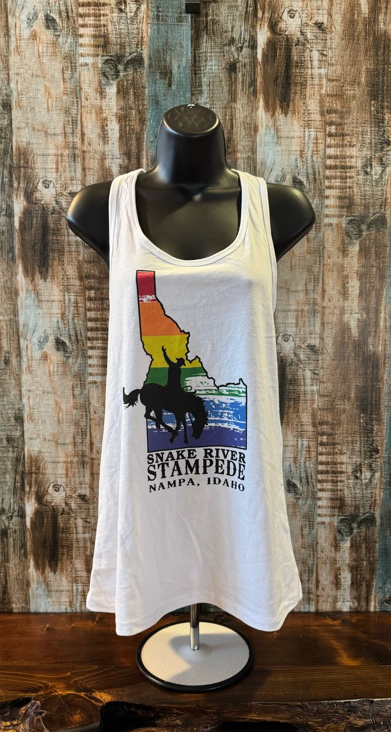 SRS Rainbow IDAHO tank WHITE