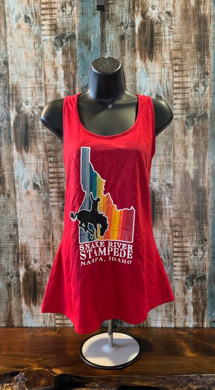SRS Stripped IDAHO Tank RED