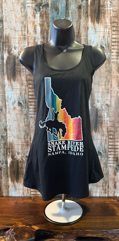 SRS Stripped IDAHO Tank BLACK