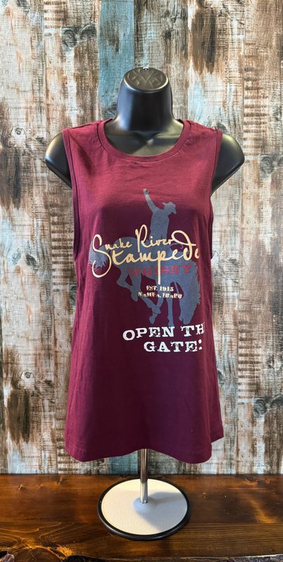 Maroon SRS Whisky Tank