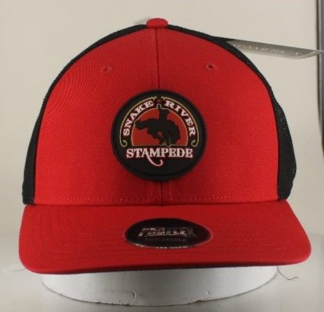 SRS Rubber Patch Hat RED