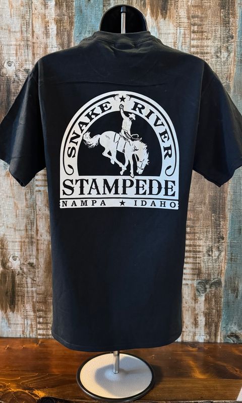 SRS Front Pocket Tee BLACK
