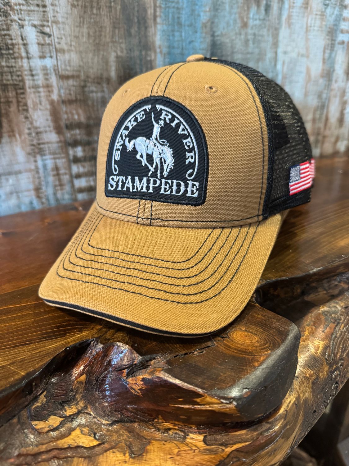 SRS Snapback with American Flag