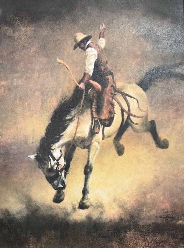 Official Rodeo Canvas Print