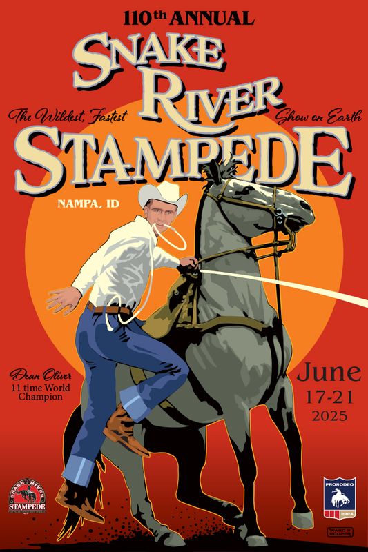 Official Rodeo Canvas Print