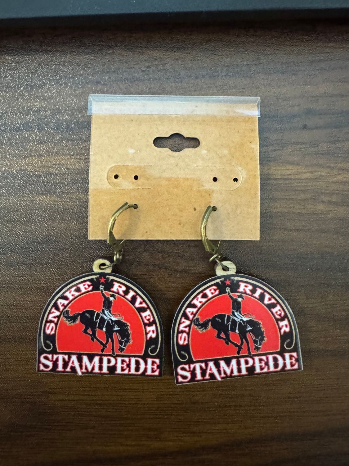 SRS Red Earrings