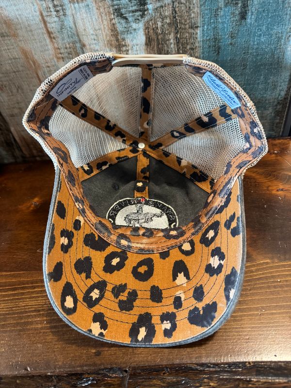 SRS Hat with Leopard under the bill