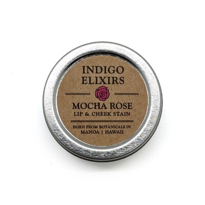 Indigo Elixirs, Mocha Rose Lip & Cheek Stain (0.5 Oz.)