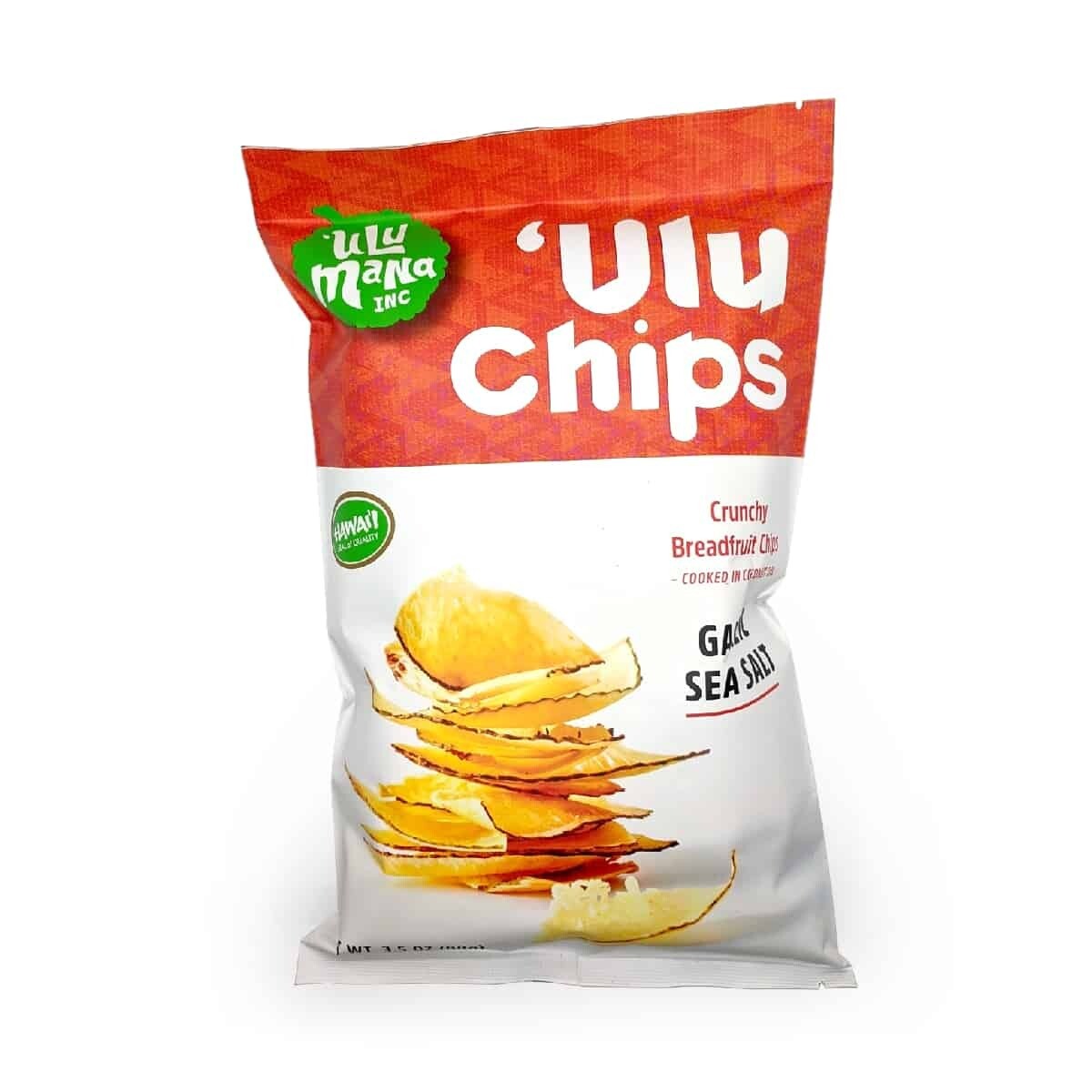 Chips, Ulu Mana Ulu Chips - Garlic (3.5 Oz.)