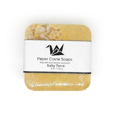 Paper Crane Soaps, Soap Bar - Salty Terra (4.5 Oz.)