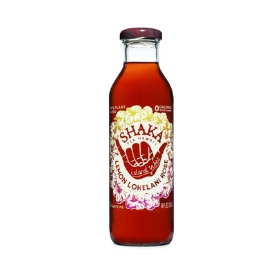 Shaka Tea, Lemon Lokelani Rose Mamaki Tea (14 Oz.)