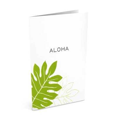 Card, Aloha - Ulu (Bradley & Lily)