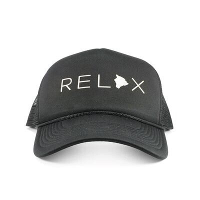 Localicreative, Relax White Letter Trucker Hat