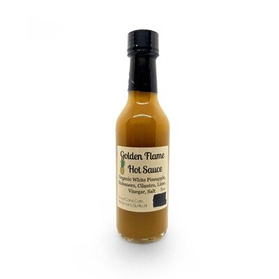 Sweet Cane Cafe, Golden Flame Hot Sauce (5 Oz.)