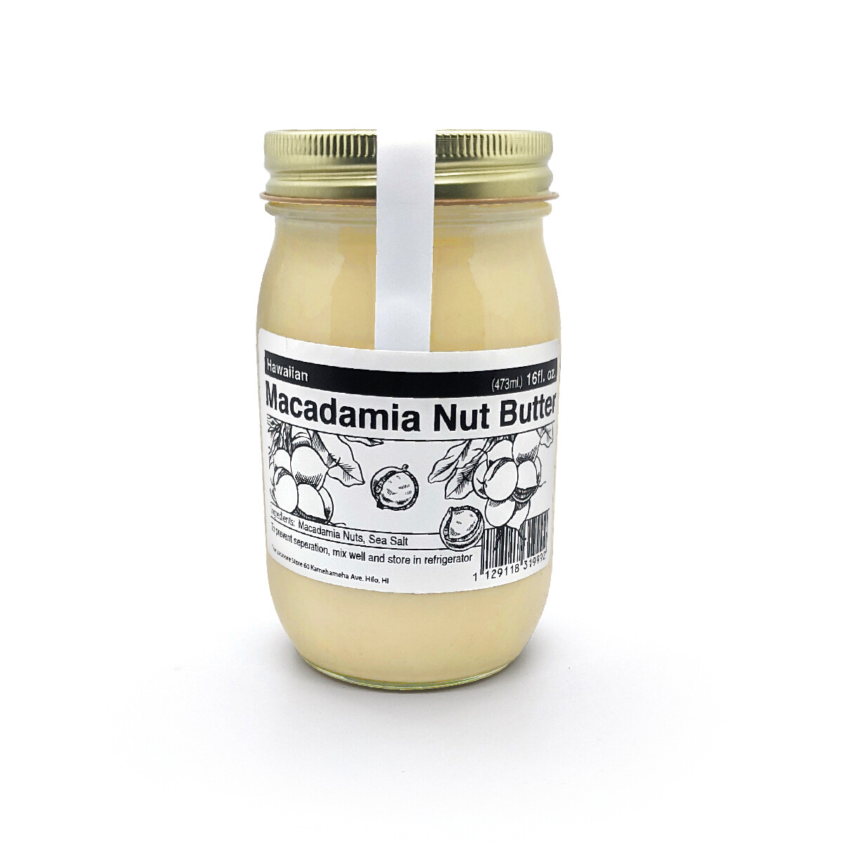 The Locavore Store, Macadamia Nut Butter (16 Oz.)
