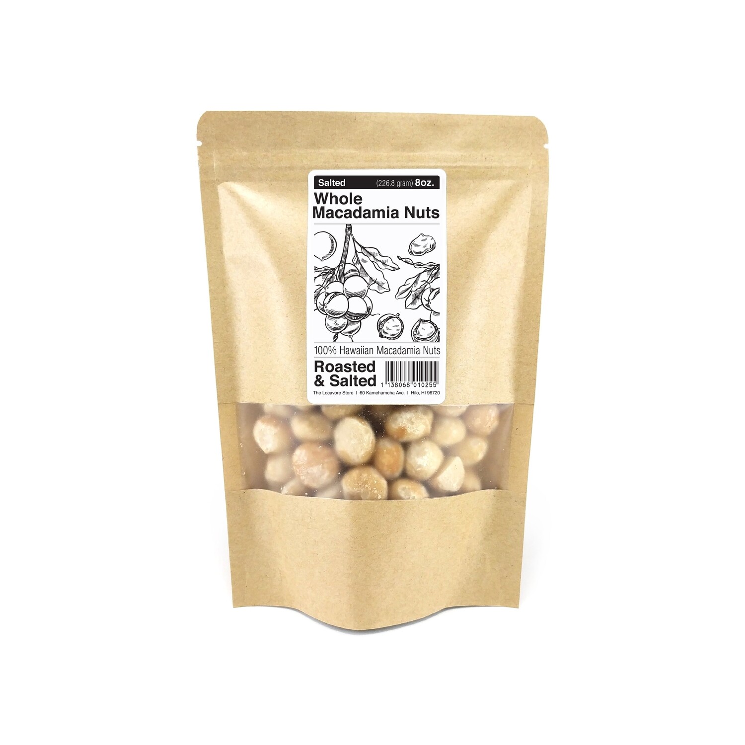 Macadamia Nuts, The Locavore Store - Salted (8 Oz.)