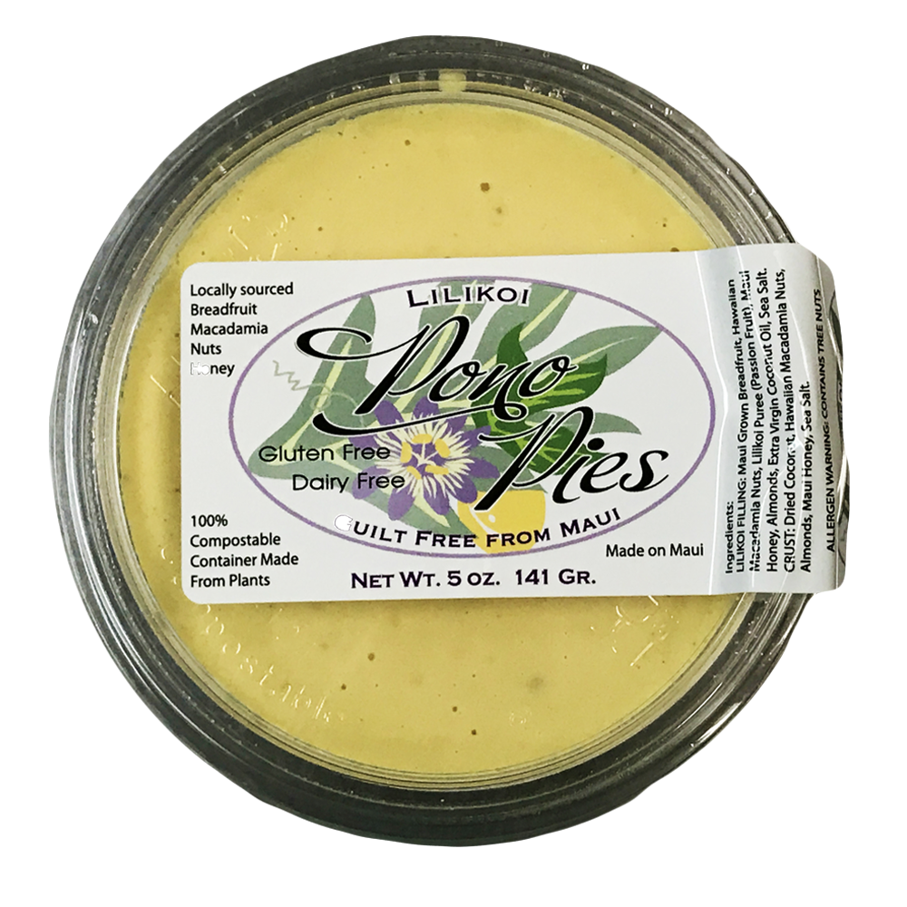 Maui Breadfruit Company, Lilikoi Pono Pie (5 Oz.)