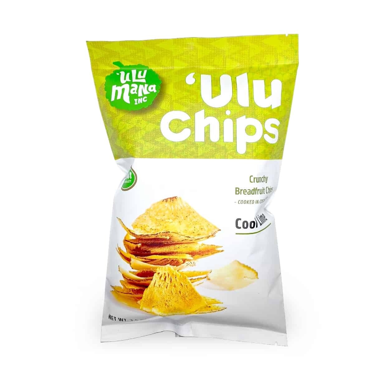Chips, Ulu Mana Ulu Chips - Lime (3.5 Oz.)
