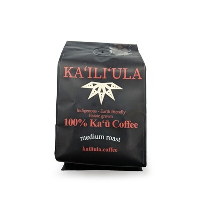 Ka'ili'ula, Ka'u Medium Roast Whole Bean Coffee (8 Oz.)