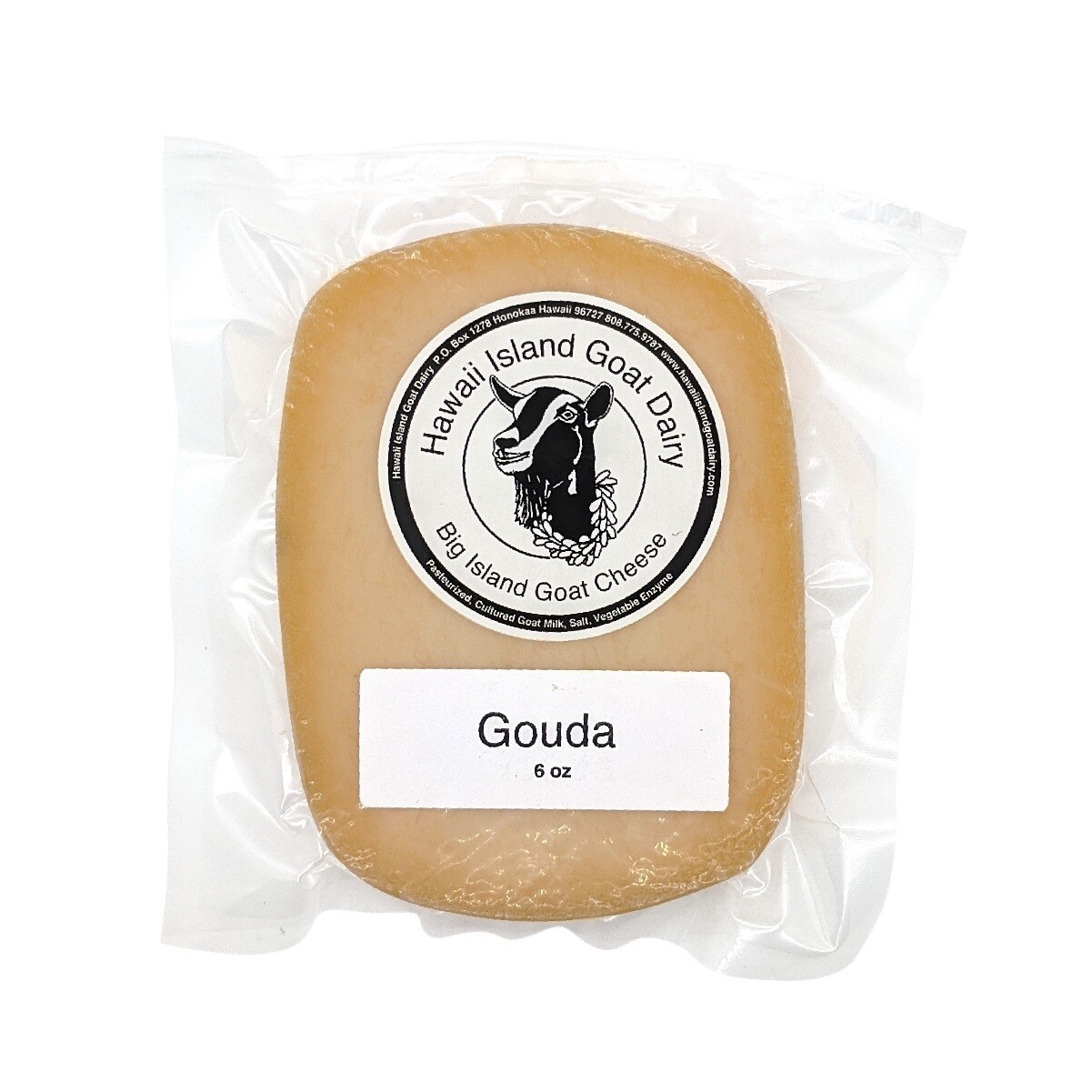 Cheese, Hawaii Island Goat Dairy - Gouda (6 Oz.)