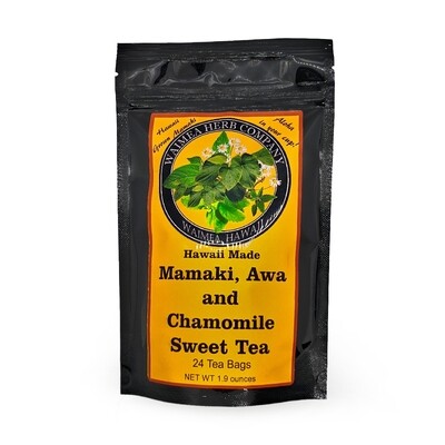 Waimea Herb Company, Mamaki, Awa & Chamomile Sweet Tea (24 Teabags)