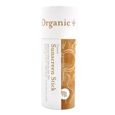 Ao Organics, Sunscreen - Stick, Tinted (2.5 Oz.)