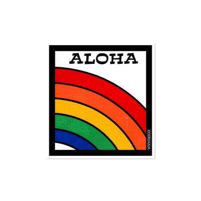 Sticker, 808 Mana - Aloha Rainbow (Small)
