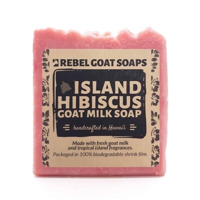 Rebels' Roost, Soap Bar - Island Hibiscus Goat Milk Soap (4 Oz.)