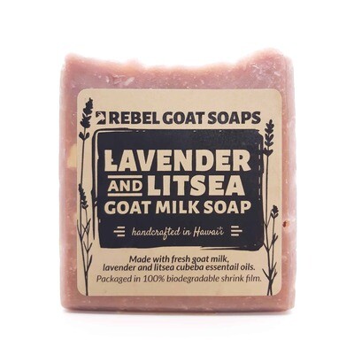Rebels' Roost, Soap Bar - Lavender Litsea Goat Milk Soap (4 Oz.)