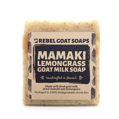 Rebels' Roost, Soap Bar - Mamaki Lemongrass Goat Milk Soap (4 Oz.)