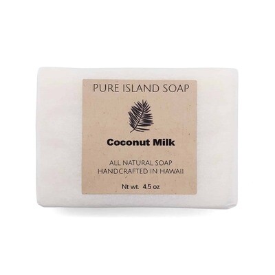 Pure Island Soap, Coconut Milk (4.5 Oz.)