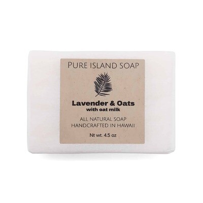 Pure Island Soap, Lavender & Oats (4.5 Oz.)