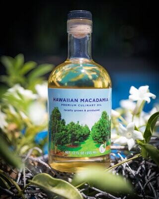 Maiden Hawaii - Macadamia Nut Oil (12 Oz.)