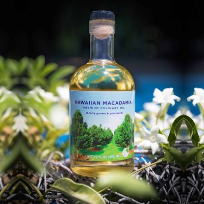 Oils, Maiden Hawaii - Macadamia Nut Oil (12 Oz.)
