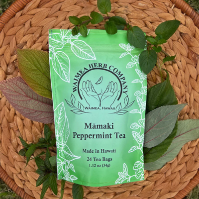 Waimea Herb Company, Māmaki Peppermint Tea (24 Teabags)