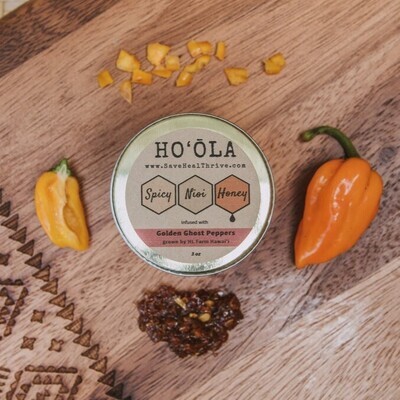 Hoʻōla Honey, Spicy Honey (6 oz.)