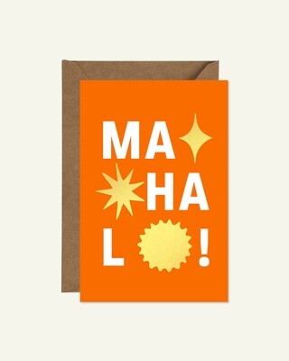 Card, Thank You - Mahalo! (Kailah Ogawa)