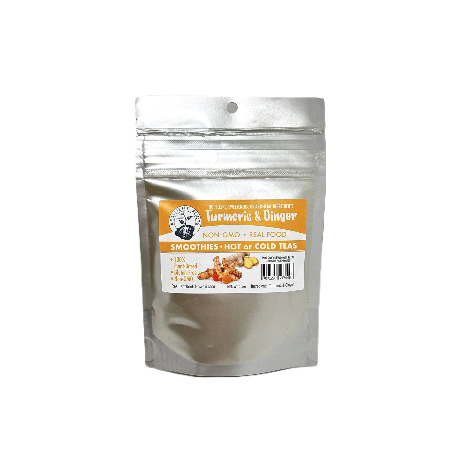 Resilient Roots, Turmeric &amp; Ginger Mix (1.5 Oz.)
