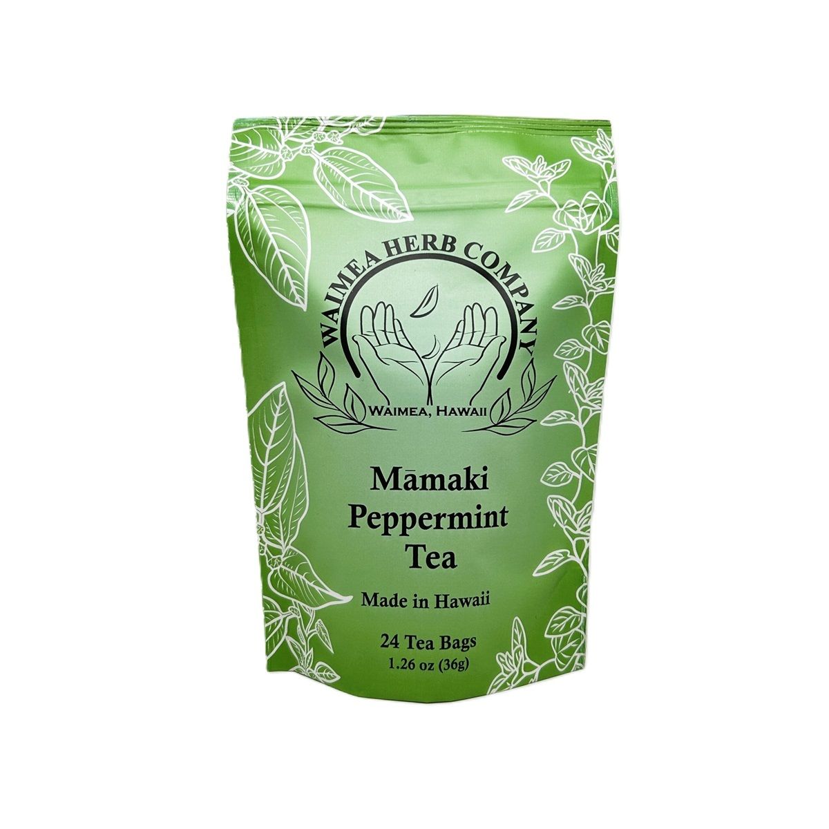 Waimea Herb Company, Māmaki Peppermint Tea (24 Teabags)
