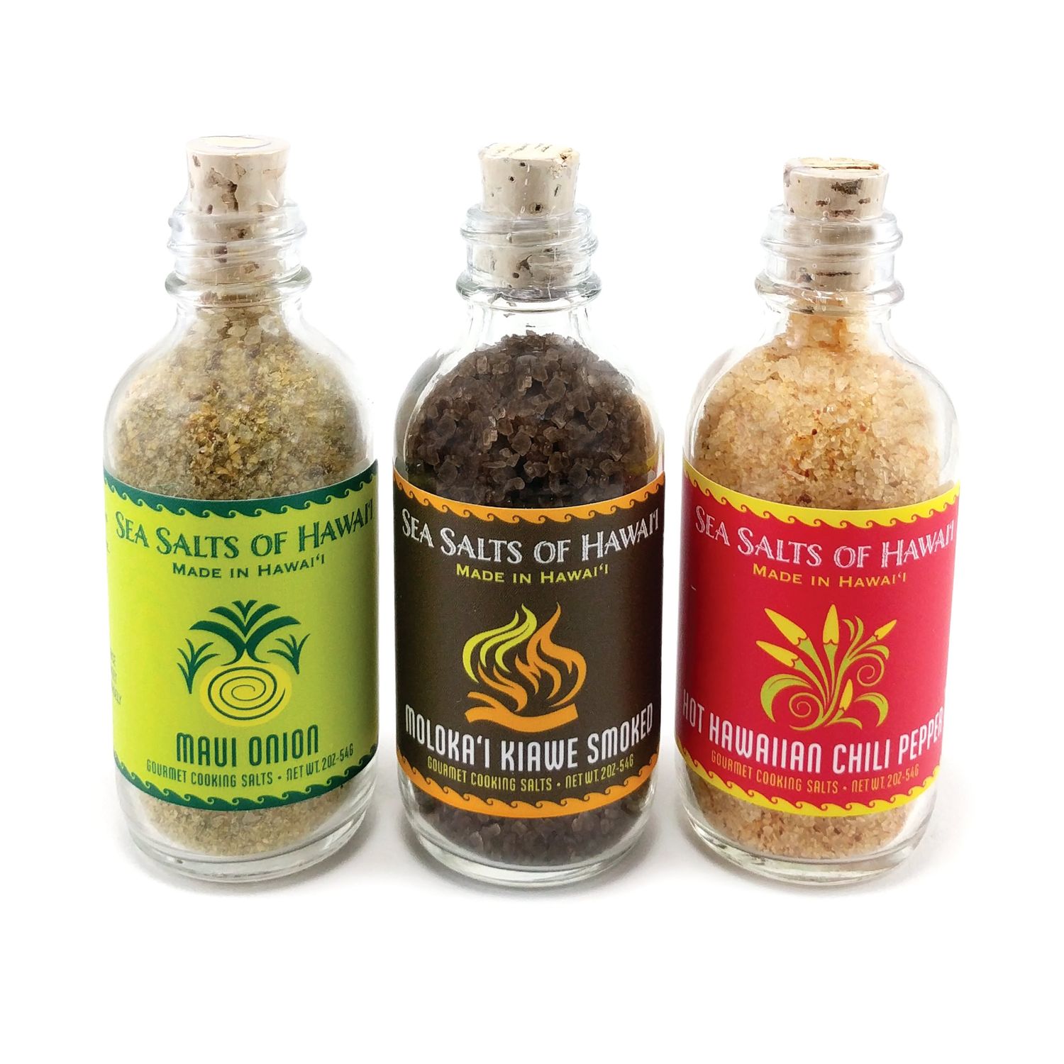 Sea Salts Of Hawaii Gift Set Sampler - Flavored