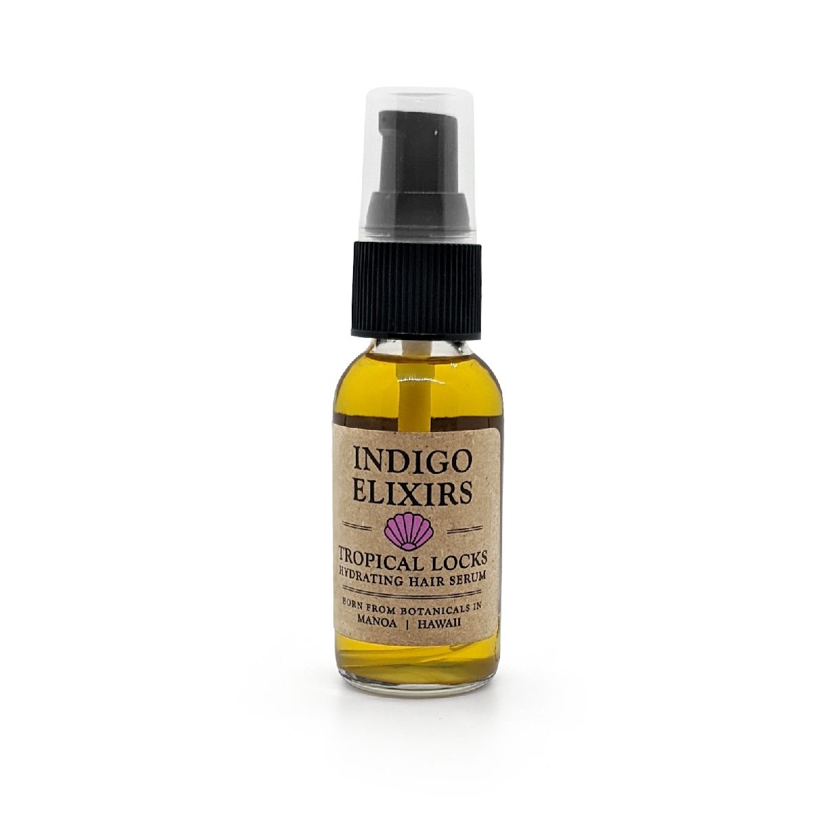 Indigo Elixirs, Tropical Locks Hair Serum (1 Oz.)