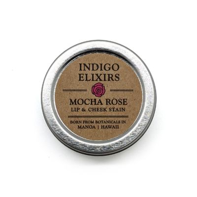 Indigo Elixirs, Mocha Rose Lip &amp; Cheek Stain (0.5 Oz.)