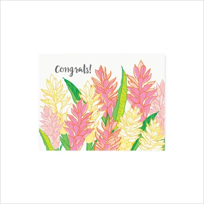 Card, Congrats - Ginger (Nico Made)