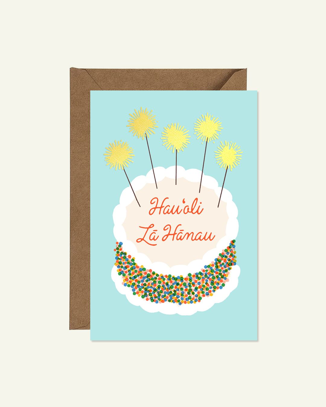 Card, Birthday - Hau&#39;oli Lā Hānau (Kailah Ogawa)