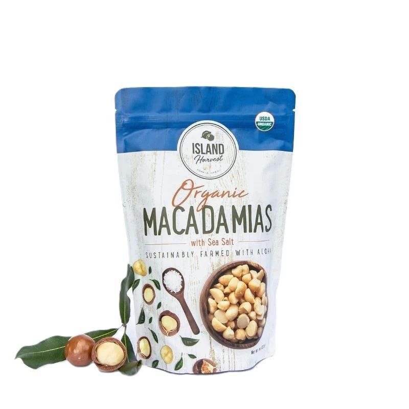 Macadamia Nuts, Island Harvest - Organic Salted (8 Oz.)