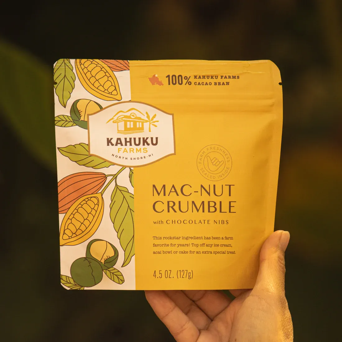 Kahuku Farms, Macnut Crumble (4.5 oz.)