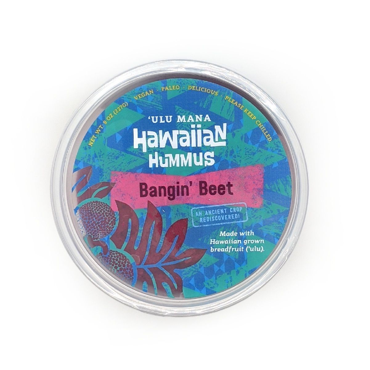 Hummus, &#39;Ulu Mana - Bangin&#39; Beet (8 Oz.)