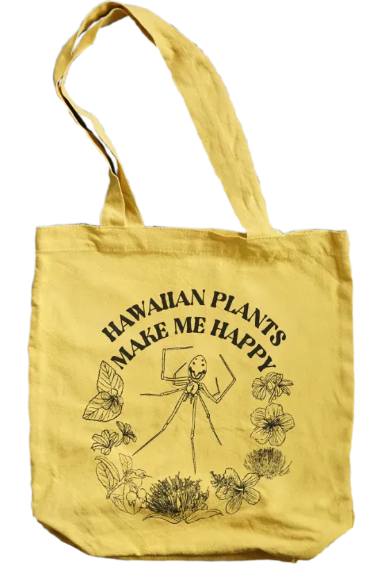 Laulima, Hawaiian Happy-Face Spider Tote