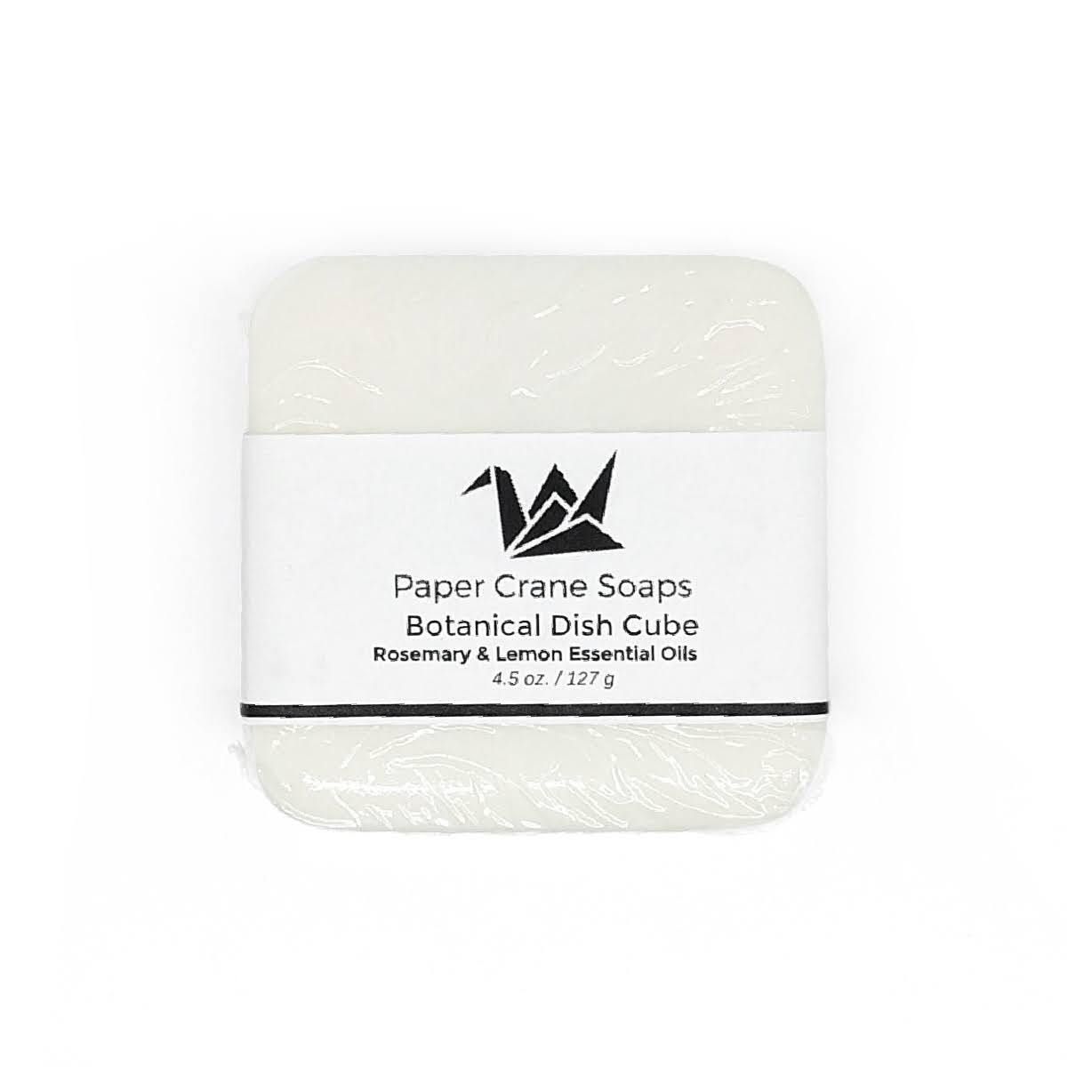 Paper Crane Soaps, Dish Soap Bar - Rosemary &amp; Lemon (4 Oz.)