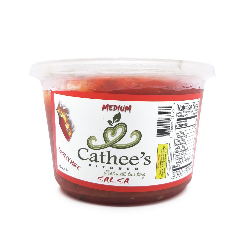 Cathee&#39;s Kitchen, Red Medium Salsa (16 Oz.)